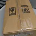 KOMUEE 8 Pieces Glass Baking Dish with Lids Rectangular Glass Baking Pan Bakeware Set with BPA Free Lids, Baking Pans for Lasagna, Leftovers, Cooking, Kitchen, Fridge-to-Oven,Blue