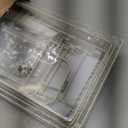 ShellKingdom Over The Toilet Storage Shelf, 3 Tier Toilet Paper Holder Stand Shelves, Punch-Free Bathroom Storage Rack with 2 Hooks, Small Space Organizers for Bathroom, Home, Countertop, White