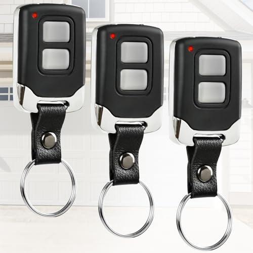 for LiftMaster Chamberlain Craftsman Garage Door Opener Remote 893LM 893Max 891LM 371LM 971LM 973LM Universal, Garage Door Remote for Purple Red Orange Yellow Learn Button Garage Door Opener, 3 Pack