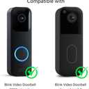 Wireless Doorbell Chime - Compatible with Blink Video Doorbell (2023 release) and Blink Video Doorbell (newest model), 58 Melodies & 5 Volume Levels (1 Video Doorbell Extender 2 Receivers