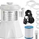 300 GPH Pool Filter Pump for Small Above Ground Pools, Filter Pump for Above Ground Pools, Water Circulation Pumps, Above Ground Small Pool Filter Pump, Rapidly Capture Debris in Water