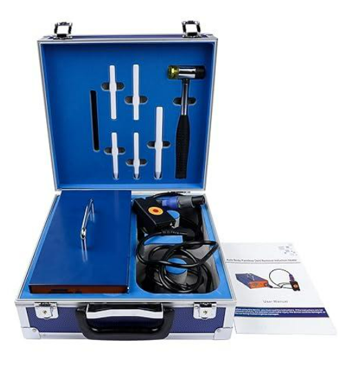 Flynsu 1380W PDR Induction Heater Machine Hot Box 1.38KW Car Paintless Dent Repair Tool Kit, Paintless Dent Removal for Repairing Dents on Car Bodies 110V-120V, 50/60Hz