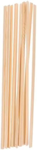 10 Pcs Triangular Wooden Strip Wooden Molding Trim for Window DIY Wood Window Molding Stick Window Screen Trimmer Window Decoration Trim Window Decorative Trim Wood Trim Edge Lace