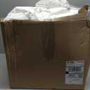 L LOVSOUL Goose Feather Down Fiber Comforter King Size, 100% Organic Cotton Fabric Duvet Insert,1200TC,750+FP, Hotel Collection, All Season White Bedding Comforters with 8 Tabs