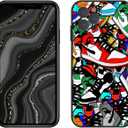 Compatible with iPhone 16 Pro Case for Cool Boys and Men, Basketball Shoes Sneaker Cute Aesthetic Color Ways Soft TPU Cute Funny Glossy Cover Graphics Sports Design