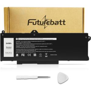 Futurebatt GRT01 Battery Replacement for Dell Latitude 15 5521 5531 14 5421 5431 Precision 3470 3561 3571 Alienware m17 R5 AMD Series R05P0 00P3TJ 0P3TJ VXD57 05RGW 9JRV0 0R05P0