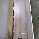 SHW 48-Inch Electric Height Adjustable Standing Desk with Drawer, Memory Preset and Cable Management Tray, Maple