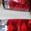 Tail Lights for 2007 2008 2009 2010 2012 2013 GMC Sierra, GMC Sierra 1500 2500HD 3500HD, Tail Light Assembly Driver & Passenger Side Taillights, Sierra Brake Rear Lamp, Red, 1 Pair