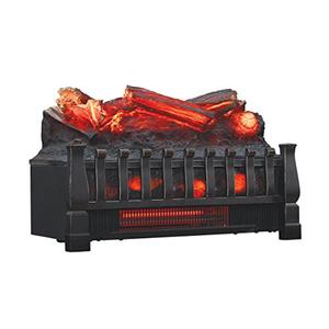 duraflame Electric Log Set 1,000 Sq Ft Heater, Faux Logs Insert with Infrared Flames for Existing Fireplaces, Remote Control Included : Home & Kitchen