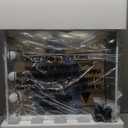 Hansong Vanity Mirror with Lights: Hollywood Lighted Makeup Mirror with 15 LED Bulbs, 22.8''x18'' Light Up Mirror with 3 Colors Modes for Desk, Large Mirrors with USB Charging Port for Bedroom, White