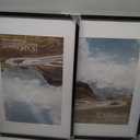 ENGLORY 16x24 Black Oak Wood Picture Frame - 16"x24" Poster Frame, 16x24 Picture Frame With 12x18 Mat Natural Solid Wooden Picture Frames for Wall Art Photo and Prints(2 Pack, Black)