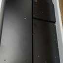 Over The Toilet Storage Cabinet, Over Toilet Bathroom Organizer with Barn Doors Above Toilet Storage Cabinet Spacesaver Rack Behind Toilet Bathroom Organizer (Gray) (Grey)