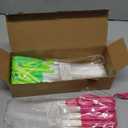 30 Pcs Colorful Glow Fiber Wands,Toys Glow Sticks Bulk Party Pack for Adults,Glow in the Dark Party Supplies for Back to School Halloween , Wedding, Birthday,Classroom,Concert,Pool Party Favors