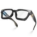 livho Oversized up to 99% Blue Light Blocking Glasses for Woman - Rectangle Fashion Glasses for Computer, Chic Preppy Frame