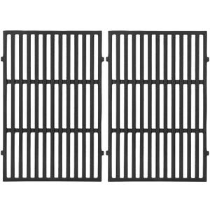 7638 Cast Iron Cooking Grid Grate for Weber Spirit E-310 E-320 S-310 300 series Spirit II E-310 SP320 Spirit 700 Genesis Silver B/C, Genesis Gold B/C 46510001 47510001 45010001 49010001(2 Pack)