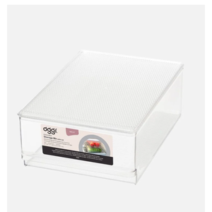 Linen Chest Oggi Storage Bin with Lid - 12 x 8"