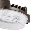 Dusk to Dawn Outdoor Lighting, 43W LED Barn Lights Outdoor, 5000LM 400W Replace Yard Lights, 5000K Daylight Security Area Street Light, 120V Waterproof Garage Parking Lot Flood Light