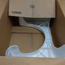 Squatty Potty Simple Curve Bathroom Toilet Stool 7" White