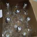 12 Pack LED Edison Bulbs 40 Watt Equivalent, 4 Watt LED Filament Bulb, 3000K ST19 Warm White Light Bulb, 450LM E26 Vintage Bulbs CRI 90, Not Dimmable