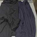 V VOCNI Women's Maternity Pants Maternity Activewear Jogger Track Cuff Sweatpants Over The Belly Stretchy Pregnancy Pants (Large)