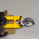 18 Inch Heavy Duty Cable Cutter with Long Handle, Harden Carbon Steel Cable Cutter for Aluminum Cable, Copper Wire and Communication Cables.