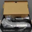 Mueller Multistick 5-in-1 Immersion Blender Handheld, 12 Speed Hand Mixer - Turbo Boost, Heaviest Duty Copper Motor, Titanium Blades Hand Blender, Milk Frother Wand, Whisk, Beaker, Chopper, Grey (Gray)