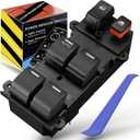 Master Power Window Switch Front Left Driver Side Fit for:-Honda CRV 2007 2008 2009 2010 2011, Control Door Lock Switch Button, Replace OE# 35750-SWA-K01 35750SWAK01