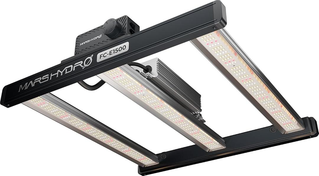Mars Hydro FC-E1500 150W 2x2 LED Grow Light Full Spectrum Veg Bloom Flower