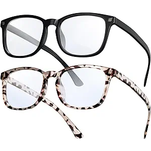 livho High Tech Blue Light Glasses - Advanced 99% Blue Light Blocking Computer Glasses - Anti Eyestrain & UV Glare Protection