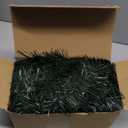 50FT PVC Green Christmas Tinsel Garland Tinsel Twist Greenery Garland for Christmas Tree Decorations, Xmas Tree Decor for Home Indoor Party Supplies