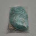 LOSMOEER Mint Green Wig with Bangs Short Wavy Wigs for Women Shoulder Length Curly Bob Wigs Heat Resistant Synthetic Wigs for Halloween Cosplay Daily Party Use (14 Inch)