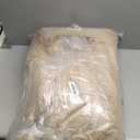 Beige Fluffy Rug for Bedroom 4x6ft - Ultra Soft & Non Slip Shaggy Area Rug, Comfy Durable Carpet for Living Room Kids Room Teens Dorm Home Decor, 1.7'' Thick Indoor Plush Carpets