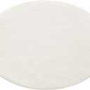 Elrene Home Fashions Villeroy & Boch Manufacture Rock Faux-Leather Oval Reversible Placemats, Set of 4, White, 12"x18"