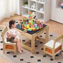 Kids Table And Chair Set With Storage RG-KTC01