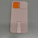 SURITCH for iPhone 13 Pro Max/12 Pro Max Case with Magnetic Camera Slide Cover and Adjustable Kickstand, Compatible with MagSafe, Shockproof Bumper Case Slim Protective Cover 6.7 Inch, Pink