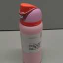 Owala FreeSip Insulated Stainless Steel Water Bottle with Straw for Sports and Travel, BPA-Free Sports Water Bottle, 32 oz, Pink, Angel Food Cake