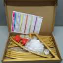 Wokceer Round Backdrop Stand 5FT Circle Balloon Arch Frame Circle Backdrop Stand Gold Round Arch for Wedding Birthday Party Bridal Shower Anniversary Event Ceremony Decoration