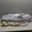 Omzer Baby Playpen with Mat 71x59inch: Large Playpen for Babies and Toddlers Indoor Safety Play Pen with Soft Breathable Mesh - All-Wrapped Sponge Sturdy Play Yard with Stable Mat Magic Sticker (Grey)