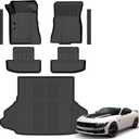 Floor Mats & Cargo Liner Custom Fit for Ford Mustang 2026 2025 2015-2024