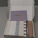 Boho Pillow Covers 18x18 Set of 2 for Couch-Modern Farmhouse Sofa Decorative Throw Pillow Covers Textured Chenille Cushion Covers Outdoor Netural Bohemian Pillow Cases Square (Orange-blue Stripe)