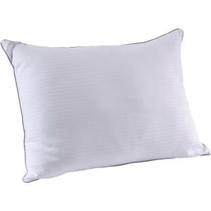 Isotonic Indulgence Synthetic Down Pillow | Back & Stomach Sleeper (Standard/Queen), White 