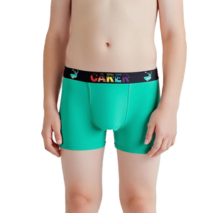 Carer Washable Incontinence Underwear for Children with Front Absorbent 100ML Cotton Reusable Boys Incontinence Underwear Breathable Kids Absorbent Leak Proof Briefs for Boy, S