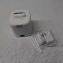 Ultrasonic Retainer Cleaner Machine, Dental Cleaning Pod, Sonic Retainer Cleaner Machine with Digital Timer for Dentures, Aligners, Braces, Night Guards, Jewelry 45kHz/319ml (White)