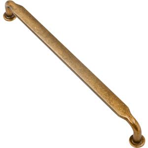 Alzassbg 10 Pack Antique Brass Cabinet Handles, 7-1/2 Inch(192mm) Hole Centers Arch Modern Cabinet Pulls Kitchen Cabinets Hardware for Cabinets and Drawers AL3503AB