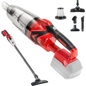 Cordless Vacuum Cleaner for Milwaukee M18 Battery,Wireless Handheld Power Vacuum Cleaner for Home, Boat, Workshop, Car, Pet Hair, Furniture(Tool Only No Battery)