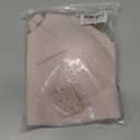 Womens Deep V Bras Wireless Comfortable Bra Supportive No Underwire Bras Tshirt Push Up Bralettes Plunge Seamless Bra (X-Large, Light Pink)