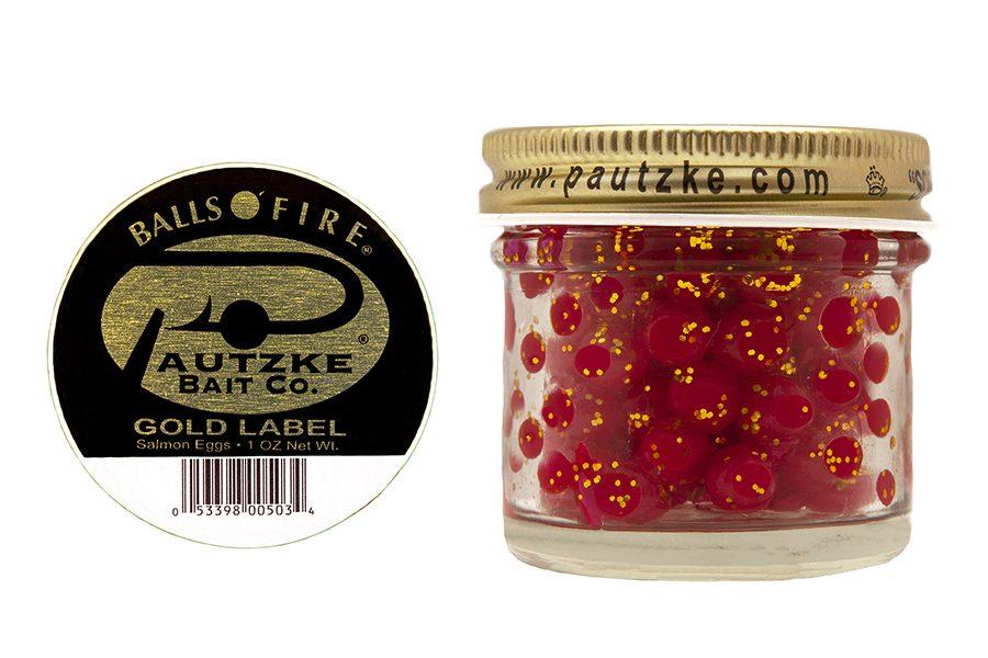 3 Pack Pautzke Balls O’ Fire Salmon Eggs – Gold Label 
