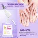3 x CHUCHU Vegan Cuticle Oil for Nails: Lavender Jojoba Nail Cuticle Oil with Vitamin B & E for Moisturizes Cuticle and Nail's Skin - Prevents Hangnails and Chapped 15ML