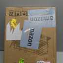 Dish Drying Rack Over the Sink Expandable In Small Black Drainer Dry for Kitchen Counter, Metal Stainless Steel Compact Dishes Drain with Tray, Space Saving Extendable Modern Plate Strainer Holder