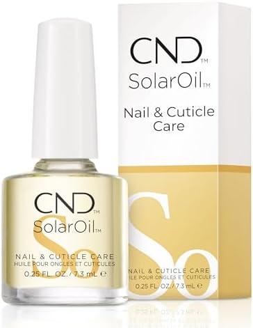 CND SolarOil Cuticle Oil, Blend Of Jojoba, Vitamin E, Rice Bran & Sweet Almond Oils, Moisturizes & Conditions